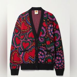 FARM RIO - Mixed Snake Mushroom Cardigan